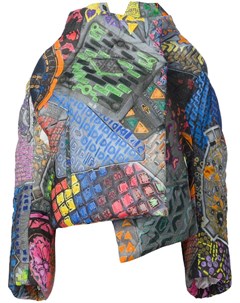 Объемное пальто с абстрактным рисунком Vivienne westwood