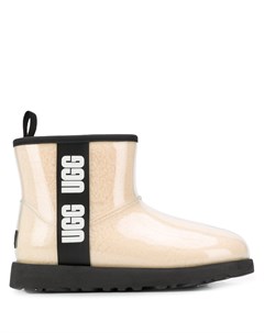 Резиновые угги на плоской подошве Ugg