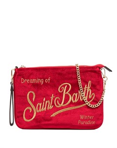 Фактурная сумка с вышитым логотипом Mc2 saint barth