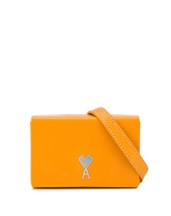 Каркасная мини сумка с логотипом Ami paris