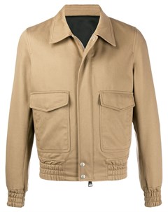 Куртка на молнии с накладными карманами Ami paris