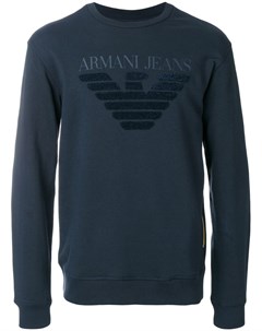 Толстовка с принтом логотипа Armani jeans