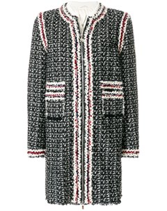 Пальто со вставками Moncler gamme rouge