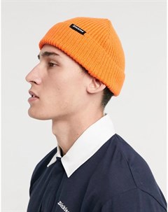 Оранжевая шапка бини Woodworth Dickies
