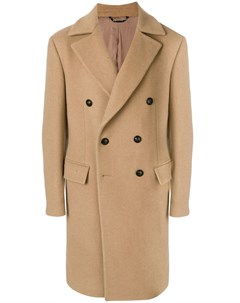 Двубортное пальто Versace