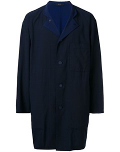 Однобортное пальто Issey miyake