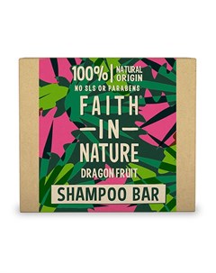Шампунь для волос с экстрактом питахайи твердый 85 г Faith in nature