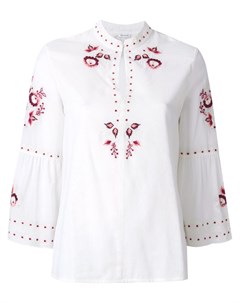 Блузка с цветочной вышивкой Vilshenko