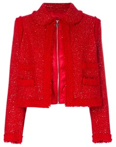 Дутая куртка букле Moncler gamme rouge