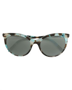 Солнцезащитные очки кошачий глаз с узором Tiffany & co.
