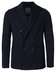 Двубортное пальто с заостренными лацканами T jacket