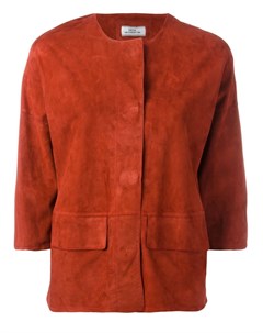 Укороченный пиджак с потайной застежкой Desa collection