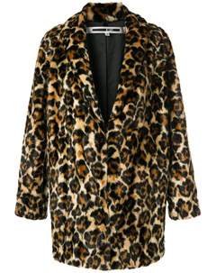 Леопардовое пальто Mcq alexander mcqueen