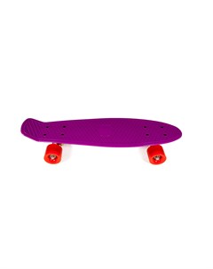 Скейтборд фиолетово красный Ecobalance