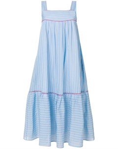 Расклешенное платье в полоску Paul & joe