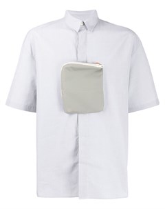 Рубашка с накладным карманом на молнии Sunnei