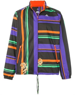 Куртка с полосатым принтом Adidas by kolor