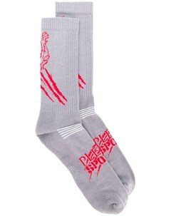 Трикотажные носки с логотипом Plein sport