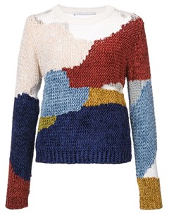 Пуловер с нашивками из шенилла Rosetta getty