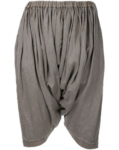 Укороченные брюки с драпировкой Comme des garcons