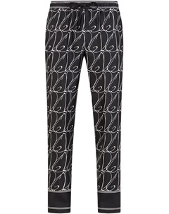 Пижамные брюки с логотипом Dolce&gabbana