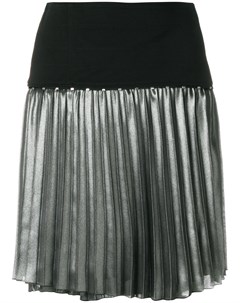 Плиссированная юбка с эффектом металлик Versace jeans