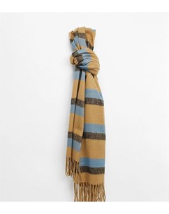 Широкий шарф в полоску в стиле унисекс inspired Reclaimed vintage