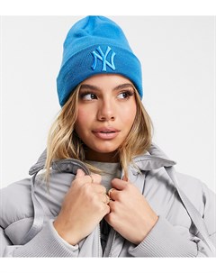 Синяя шапка бини Exclusive NY New era