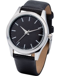 Часы с черным циферблатом (черный) Bonprix