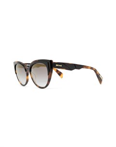 Солнцезащитные очки в оправе кошачий глаз черепаховой расцветки Just cavalli