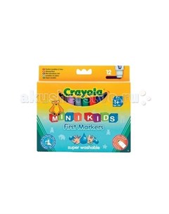 Фломастеры цветные для малышей 12 шт Crayola