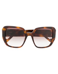 Солнцезащитные очки в оправе черепаховой расцветки Liu jo