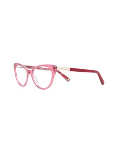 Солнцезащитные очки с цветочным принтом Love moschino