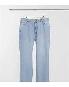 Светлые расклешенные джинсы до щиколотки с завышенной талией ASOS DESIGN Curve Asos curve