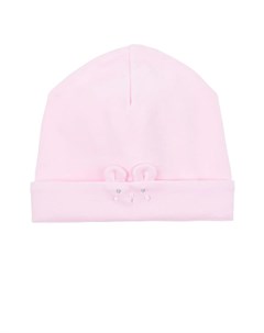 Розовая шапка для малыша детская Kissy kissy