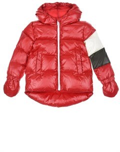 Красная куртка с рукавичками детская Add