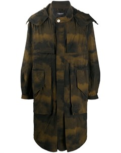 Пальто с камуфляжным принтом A-cold-wall*