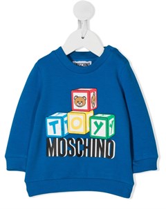 Толстовка с логотипом Moschino kids