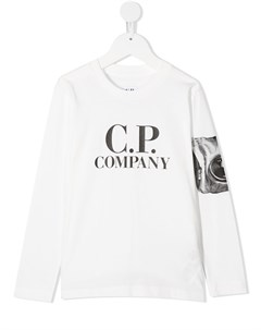 Топ с длинными рукавами и логотипом C.p. company kids