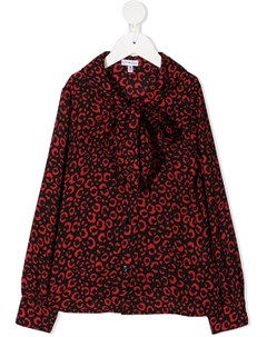 Присборенная блузка с цветочным принтом Piccola ludo