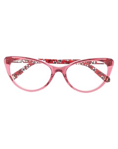 Солнцезащитные очки с цветочным принтом Love moschino