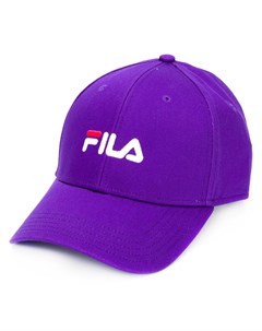 Бейсболка с вышитым логотипом Fila