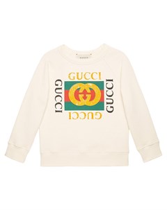 Толстовка с логотипом Gucci kids