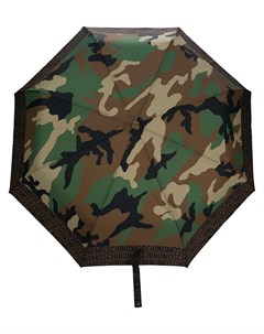 Зонт с камуфляжным принтом Moschino