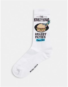 Спортивные носки с логотипом Krusty Krab Asos design
