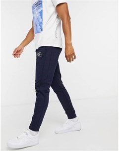 Джоггеры с монограммой нашивкой Calvin klein jeans