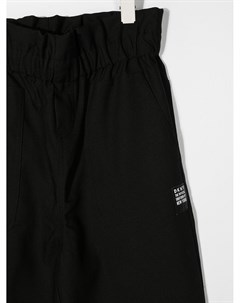 Прямые брюки с нашивкой логотипом Dkny