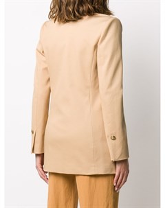 Двубортный пиджак смокинг с лацканами Elisabetta franchi
