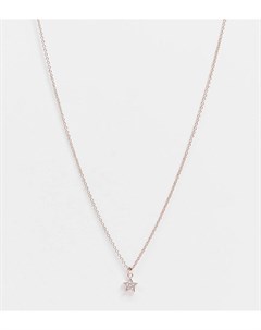Ожерелье цвета розового золота с подвеской в виде звезды и кристаллами Saigi Ted baker london