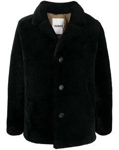 Меховое пальто с длинными рукавами Yves salomon
